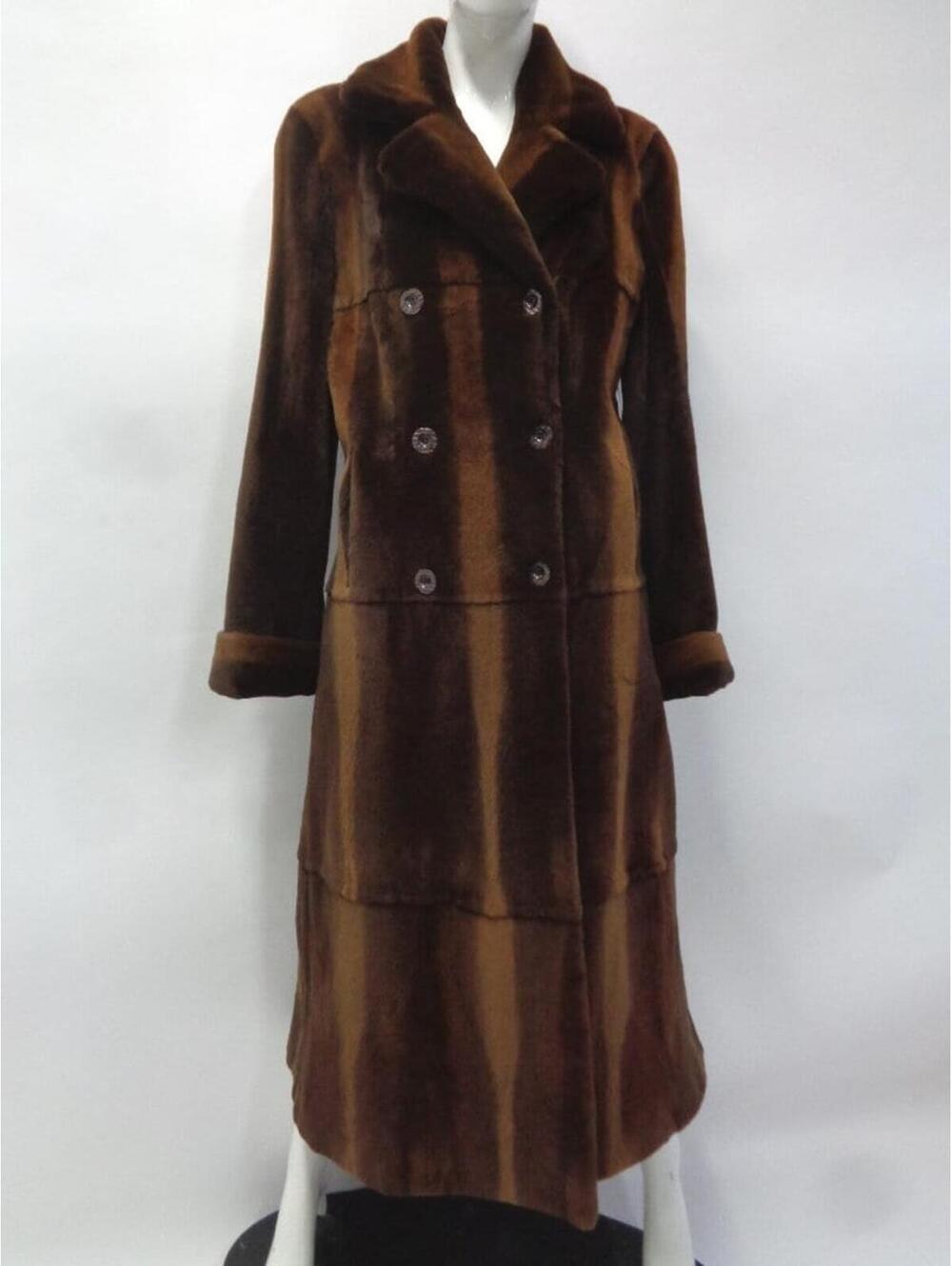 Showroom New Sheared Mink Fur Coat Jacket Women Woman Sz 2-4 Petite